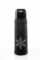 Thermosflasche "hot black"