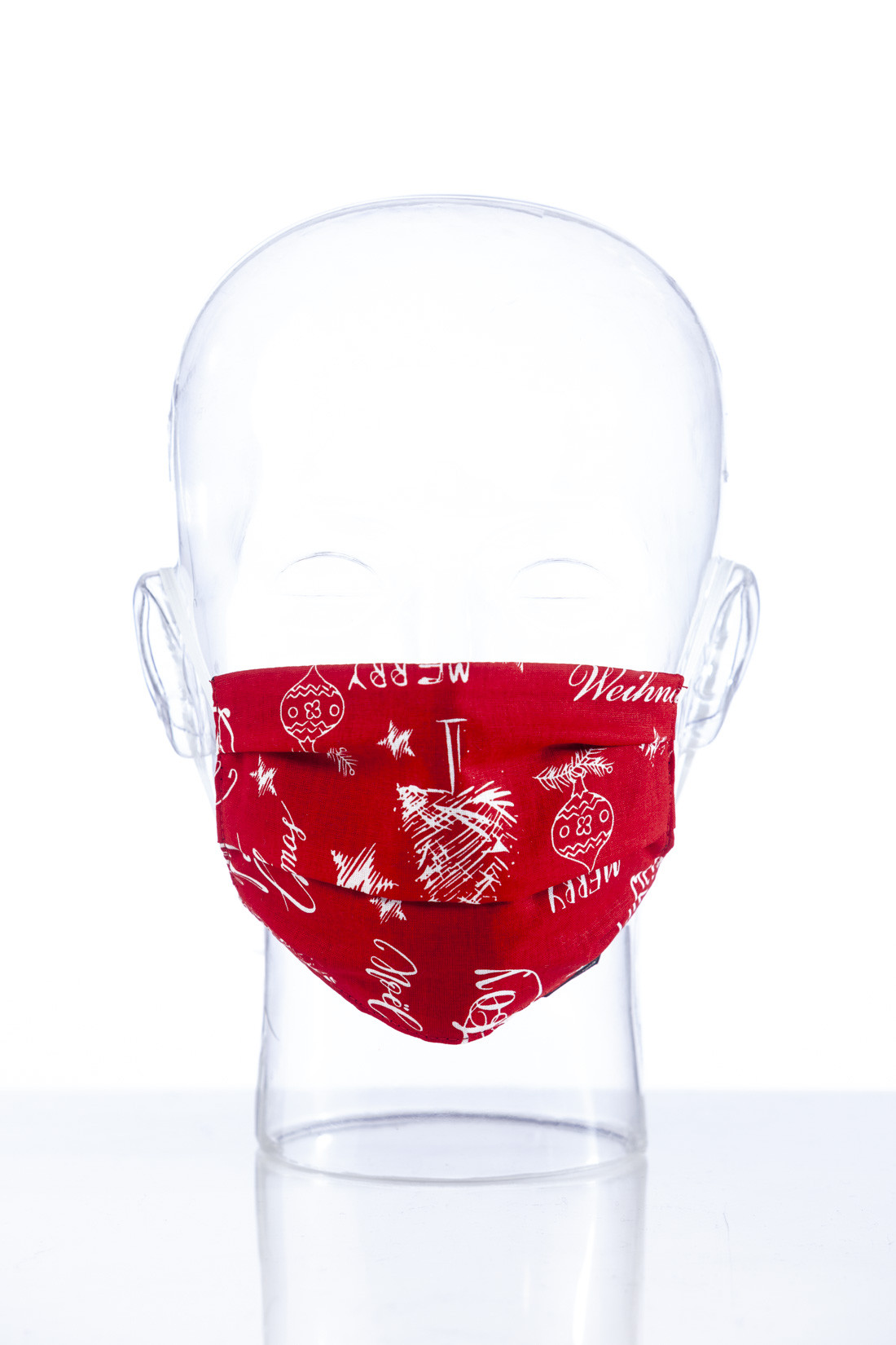 Facemask "Christmas red"