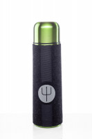 Thermosflasche "hot grey"